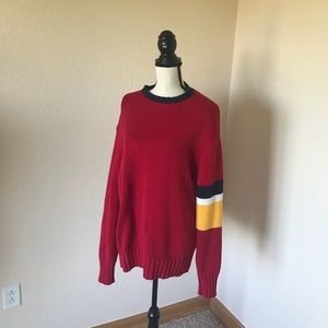 Again Oversized College Sweater S